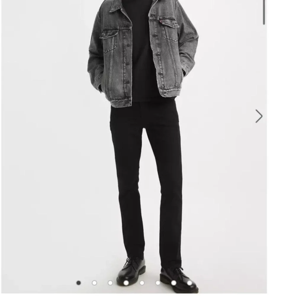Levi's 511 Slim Flex 30x32 Stretch Black Jean Pant